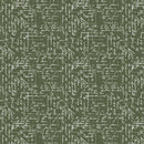 Blossom Handwriting Green Yardage