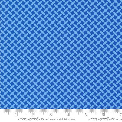 Fiesta Town Square Blenders Royal Blue Yardage