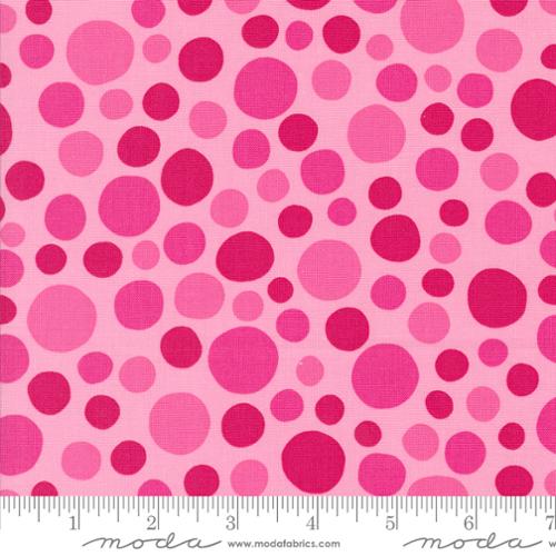 Fiesta Festive Dots Cotton Candy Yardage