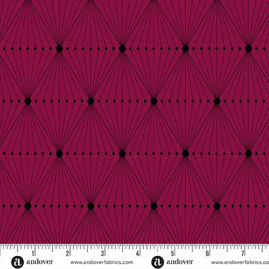 40 Wave Length A-1393-R Raphael Fabric
