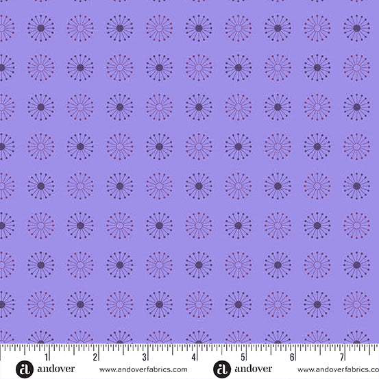 40 Atoms A-1394-P Dizzy Devil Fabric