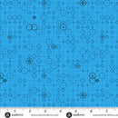 40 Molecules A-1396-B Blue Ranger Fabric