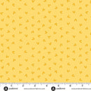 Sunny Honey Hearts Aflutter A-1578-Y Yellow Fabric