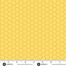 Sunny Honey Honeycomb A-1579-Y Yellow Fabric