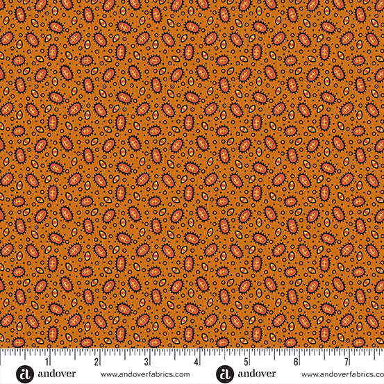 Spice Market Sown Seeds A-6017-O Cinnamon Fabric
