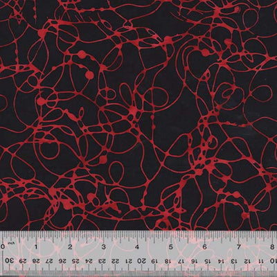 Autohraph Scribbles 898Q-5 Left Unred Fabrics