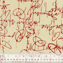 Autohraph Signature 899Q-9 Written in Red Fabrics