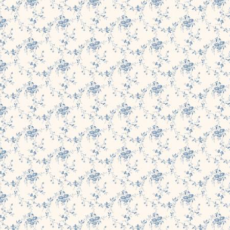 Radiance Cream Small Floral Yardage