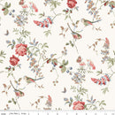 Anne of Green Gables Floral Cream Fabric