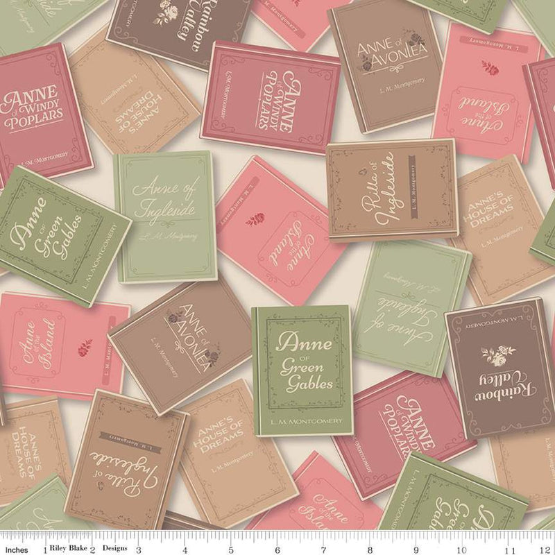 Anne of Green Gables Books Cream Fabric