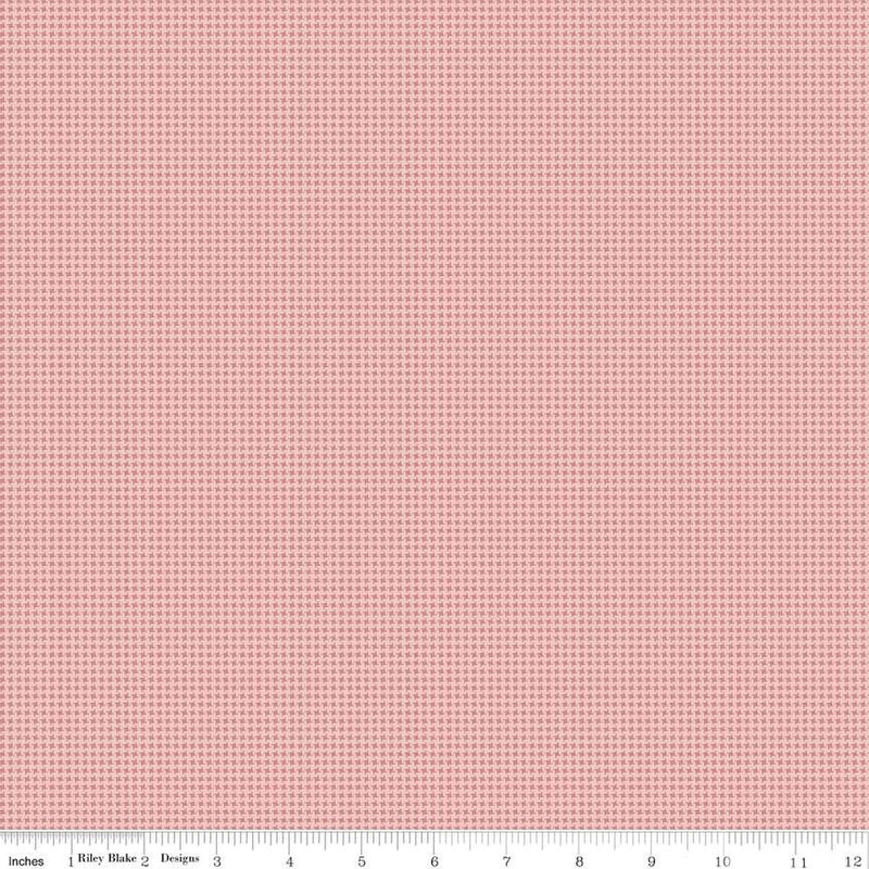 Anne of Green Gables Gingham Pink Fabric