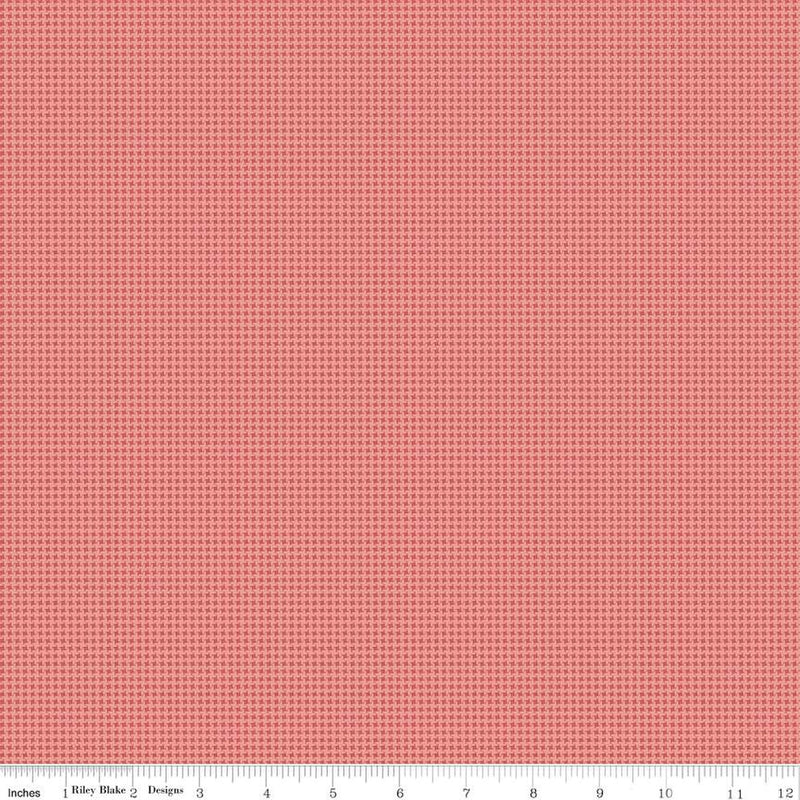 Anne of Green Gables Gingham Red Fabric