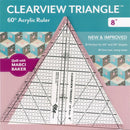 Clearview Triangle 8" Ruler