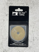 SY 45mm Rotary Blades X 5