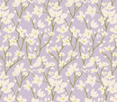 Fresh Linen Dogwood Moonlight Yardage