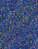 Blue Glass Beads Yardage