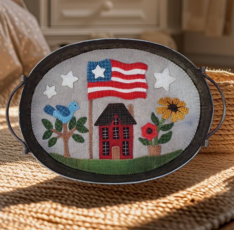 Let Freedom Ring Wool Pattern