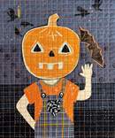 Little Boy Pumpkin Head