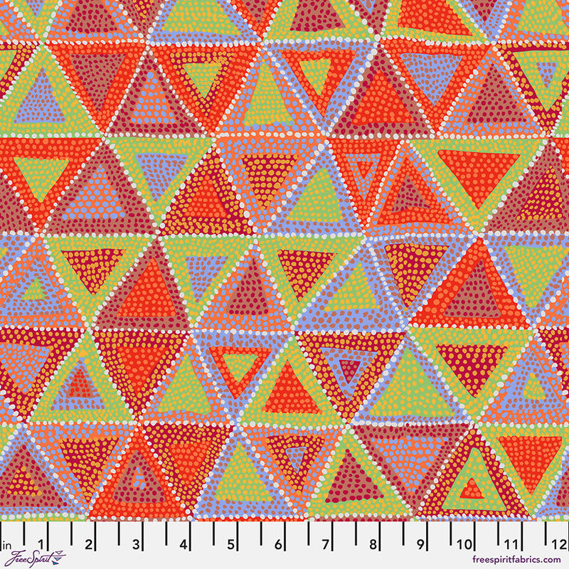 KFC Vintage Beaded Tents Autumn Yardage