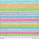 KFC Vintage Beaded Stripe Pastel Yardage