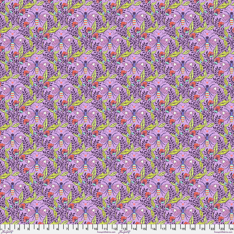 Full Moon Forest II Shake Your Honey Maker Blossom Fabric