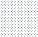 Swiss Dot Navy Dot on White Yardage