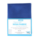 Lightweight Mesh Fabric Blastoff Blue 18"X54"