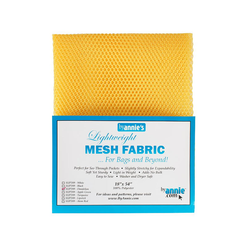 Lightweight Mesh Fabric Dandelion 18"X54"