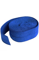 20mm Fold Over Elastic Blastoff Blue