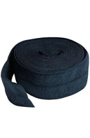 20mm Fold Over Elastic Navy