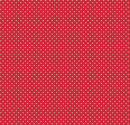 Swiss Dot White on Red Yardage