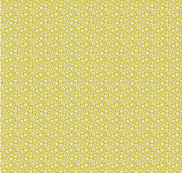 Feed My Soul Daisies Pear Yardage