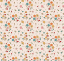 Autumn Floral Latte Yardage