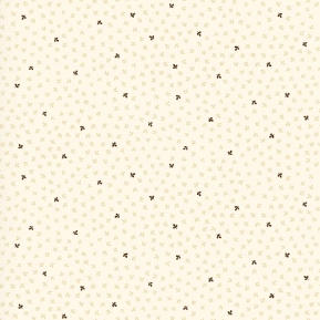 Quiet Grace Leaf Pile Cream Yardage