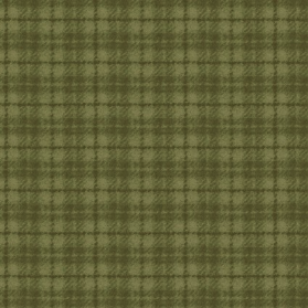 Woolies Flannel Plaid Green Yardage