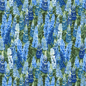 Woodland Lupine Blue Yardage