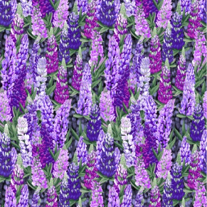 Woodland Lupine Purple Yardage