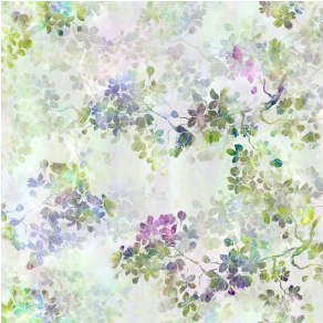 Ethereal Branches Purple Yardage