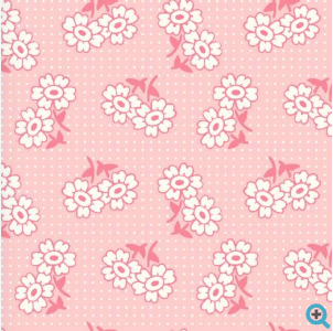 Everything But The Kitchen Sink XVII Sweet Duo Charming Pink Yardage