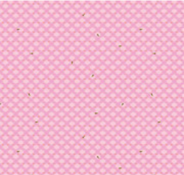 100 Aker Woods Honey Hex Pink Yardage