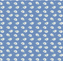 Always in Season Lazy Daisy Blueberry Yardage