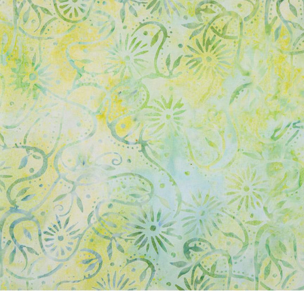 Expressions Batiks Sorbet and Sundaes Honeydew Yardage