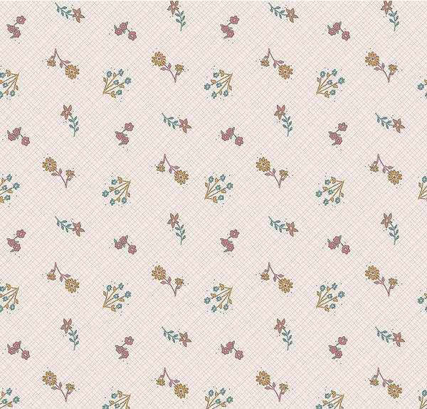 Feels Like Home Wildflowers Cream Yardage