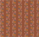 Feels Like Home Flower Beds Copper Yardage