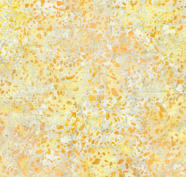 Expressions Batiks Elementals Terrazzo Yellow Cream Yardage