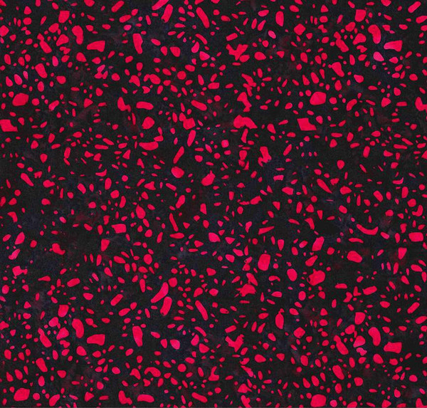 Expressions Batiks Elementals Terrazzo Black Bean Yardage