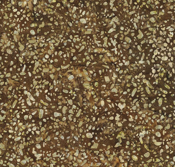 Expressions Batiks Elementals Terrazzo Burnt Sugar Yardage