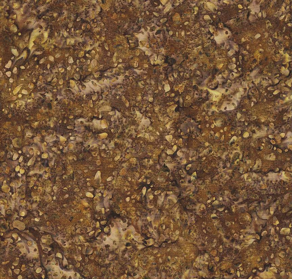 Expressions Batiks Elementals Terrazzo Walnut Yardage