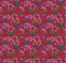 Botanic Blast Floral Purple Yardage