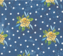 Sunshine and Blue Skies Rosey Dots Lake Yardage